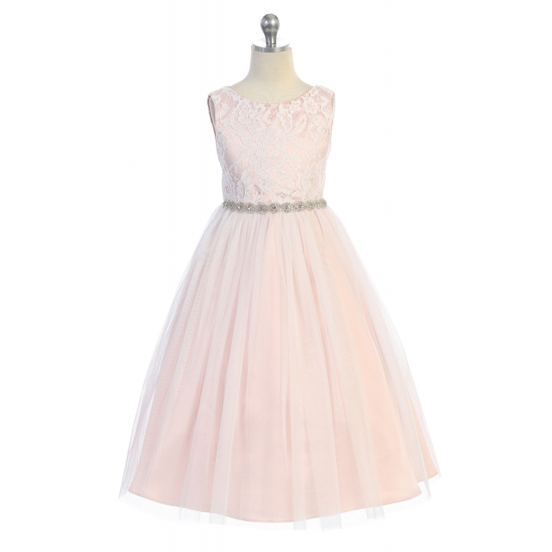 Brudepigekjole kids dream Rosa 494