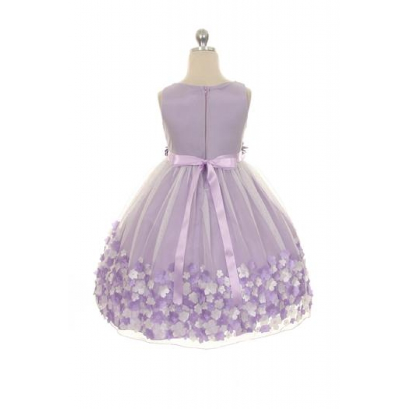 Brudepigekjole kids dream Rosa eller Lilla 332